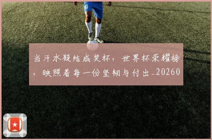 当汗水凝结成奖杯,世界杯荣耀榜,映照着每一份坚韧与付出_20260707152520